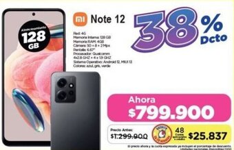 Alkomprar Redmi Note 12 128GB oferta