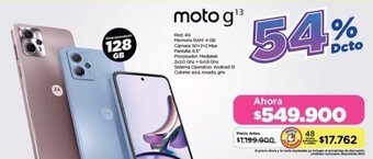 Alkomprar moto g¹³ 128GB oferta