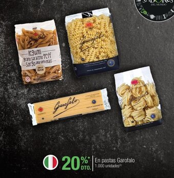 Jumbo En pastas Garofalo oferta