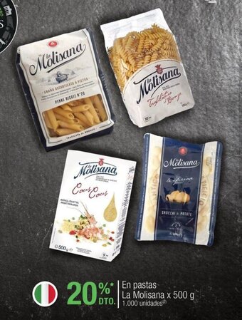 Jumbo En pastas La Molisana x 500 g oferta