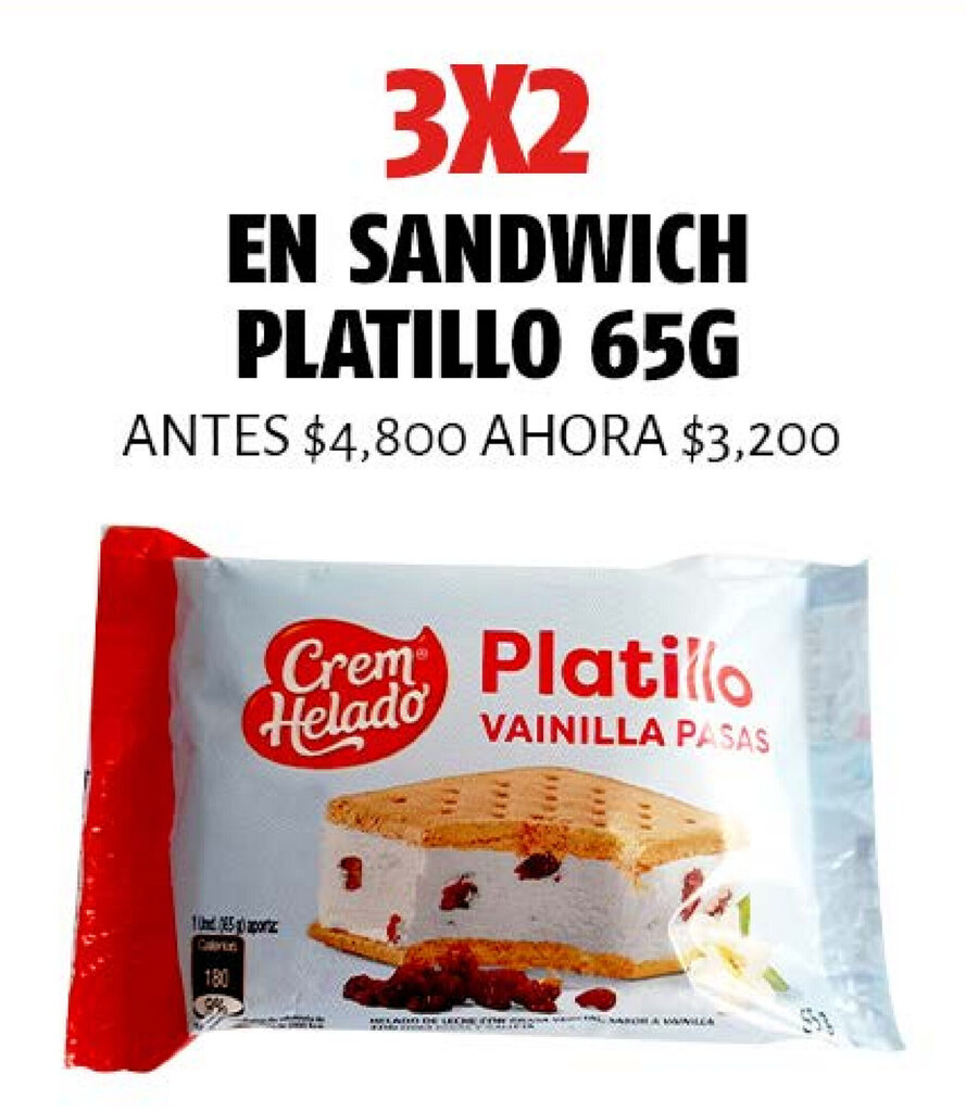 Oxxo En Sandwich Platillo 65g oferta