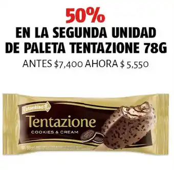 Oxxo En La Segunda Unidad de Paleta Tentazione 78g oferta
