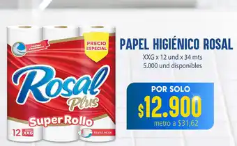 Colsubsidio Papel Higiénico Rosal oferta