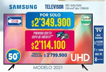 Colsubsidio Samsung Televisor Samart TV oferta