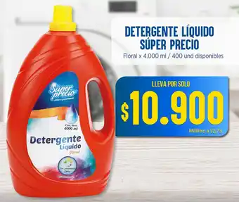 Colsubsidio Detergente Líquido Súper Precio 4000ml oferta