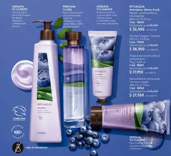 Ésika RITUALEZA Arándano (Mora Azul) 400 ml . 13.5 fl. oz. oferta