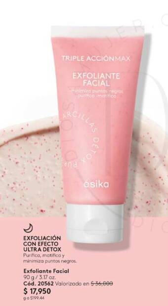 Ésika TRIPLE ACCIÓNMAX Exfoliante Facial 90 g / 3.17 oz. oferta
