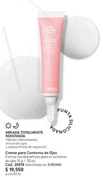 Ésika TRIPLE ACCIÓNMAX Crema para Contorno de Ojos 15 g / .52 oz. oferta