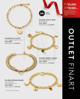 Ésika PULSERA LOVE TO MOM De 19 a 21 cm. oferta