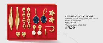 Ésika ESTUCHE DE AROS X7 JADORE oferta