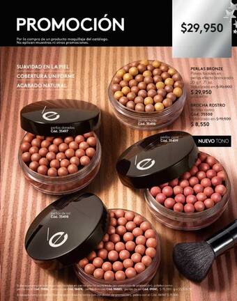Ésika PERLAS BRONZE Polvos faciales en perlas efecto bronceado 20 g / .71 oz. oferta
