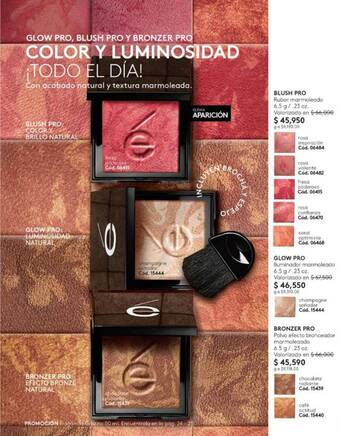 Ésika BLUSH PRO Rubor marmoleado 6.5 g/.23 oz. oferta