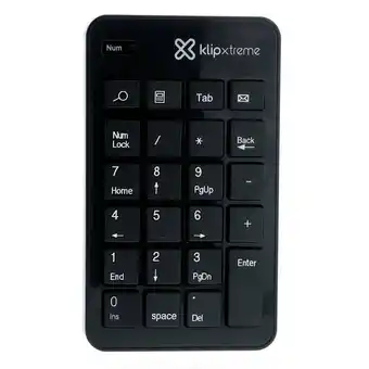 Falabella Teclado Numérico Inalámbrico Negro oferta