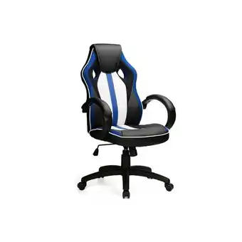 Falabella Silla oficina gamer azul aa oferta