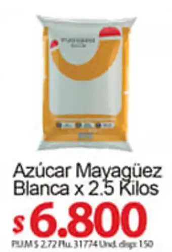 Azúcar Mayagüez Blanca 2.5 Kilos