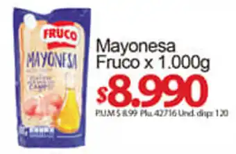 Caribe Supermercados Mayonesa Fruco 1.000g oferta