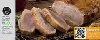 Jumbo Lomo de cerdo congelado x 500g oferta