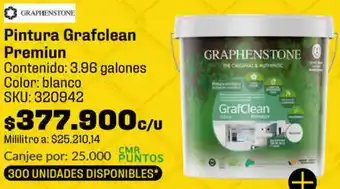 Pintura Grafclean Premiun 3.96 galones