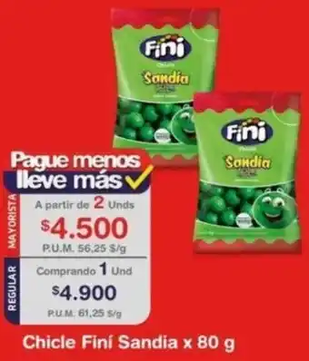 Makro Chicle Fini Sandia x 80g oferta