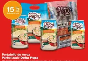 Doña Pepa Portafolio de Arroz Parbolizado