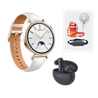 Alkomprar Reloj huawei gt 4 41 mm blanco + audífonos freebuds 5i + obsequio oferta