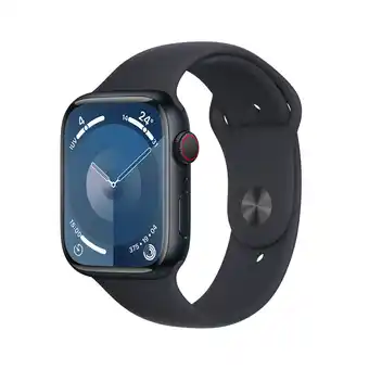 Alkomprar Apple watch series 9 gps + cellular de 45 mm caja de aluminio en azul medianoche, correa deportiva azul medianoche talla s|m oferta