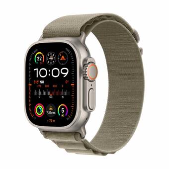 Alkomprar Apple watch ultra 2 gps + cellular de 49 mm caja de titanio, correa loop alpine verde oliva talla s oferta
