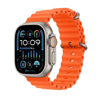 Alkomprar Apple watch ultra 2 gps + cellular de 49 mm caja de titanio, correa naranja oferta