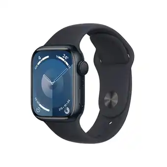 Alkomprar Apple watch series 9 gps de 41 mm caja de aluminio en azul medianoche, correa deportiva azul medianoche talla s|m oferta