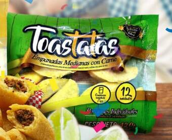 Tiendas D1 EMPANADA CON CARNE TOASTATAS 12 UND 420 G oferta