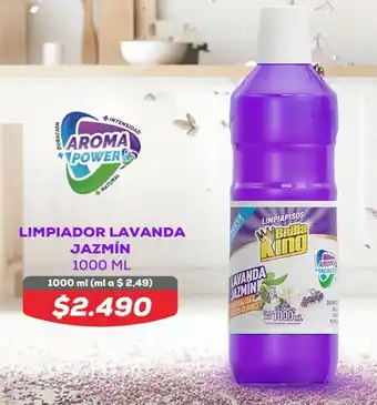 Tiendas D1 LIMPIADOR LAVANDA JAZMÍN BRILLA KING 1000 ML oferta