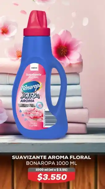 Tiendas D1 SUAVIZANTE AROMA FLORAL BONAROPA 1000 ML oferta