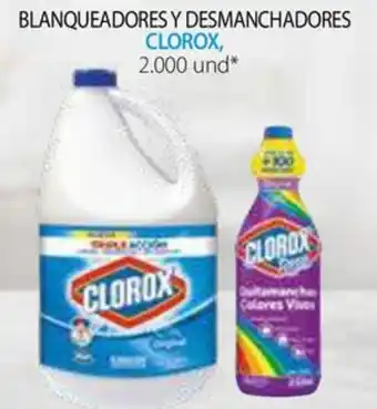 Colsubsidio BLANQUEADORES Y DESMANCHADORES CLOROX oferta