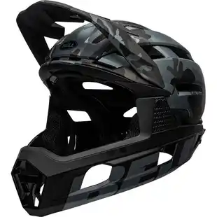 Casco Bicicleta BELL Talla L SUPER AIR R Camuflado Mate