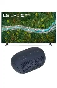 Claro TV LG 50" LED UP7750PSB con Parlante PL2 oferta