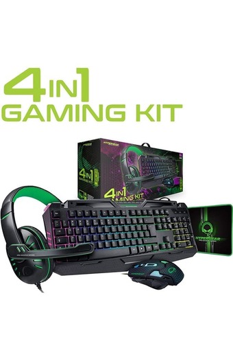 Claro Kit Teclado Mouse Audifonos Gamer HyperGea oferta