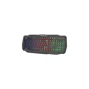 Falabella Teclado gamer de membrana rgb 104 teclas oferta