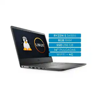 Falabella Portatil dell vostro 3405 ryzen5/8gb/ssd256gb/ 14" oferta