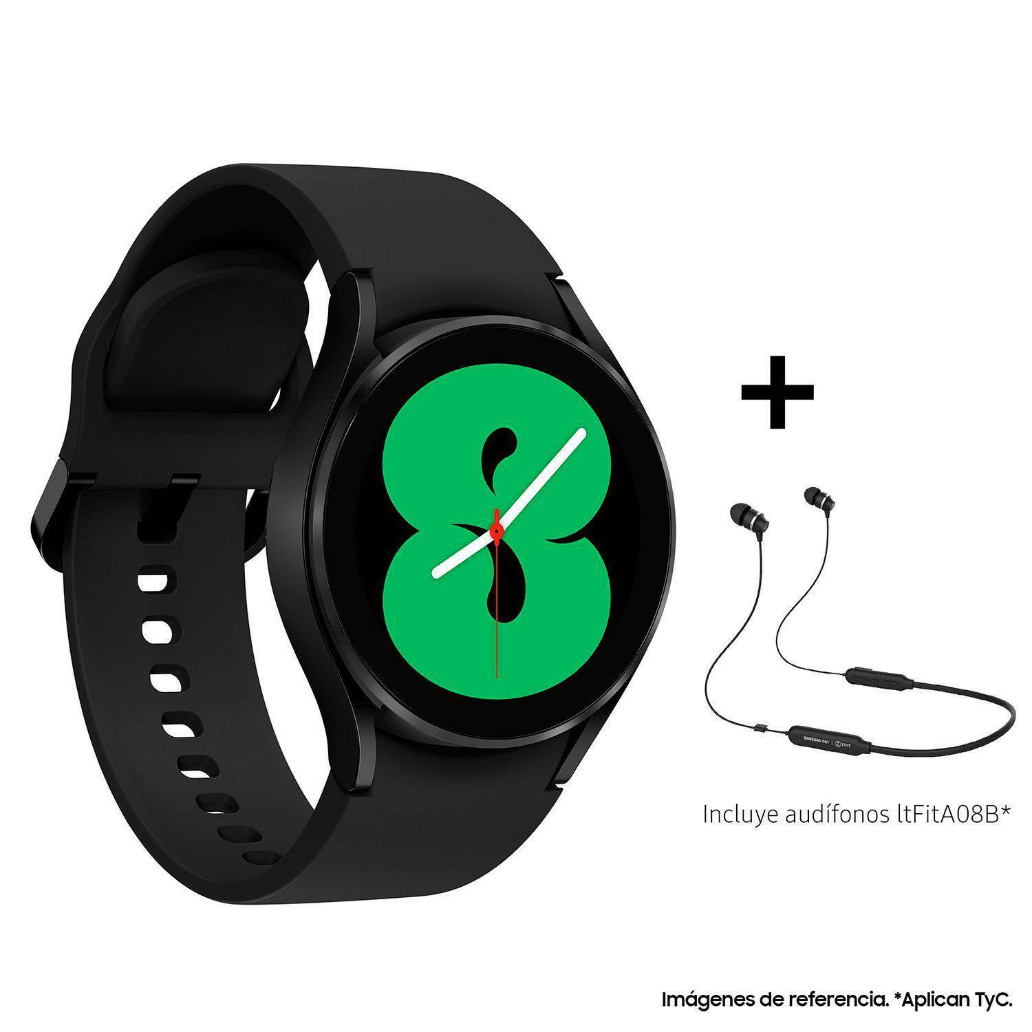 Oferta Smartwatch Samsung Galaxy Watch Active 4 + Audífonos A08T en  Falabella