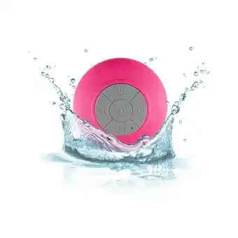 Falabella Parlante bluetooth a prueba de agua fucsia oferta