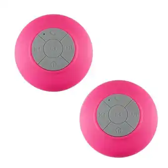 Falabella Combo 2 parlantes bluetooth a prueba de agua-fucsi oferta