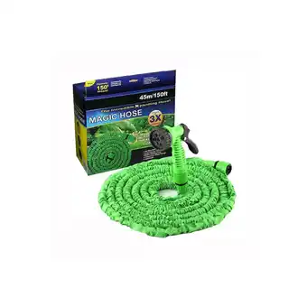 Falabella Manguera Expandible 45Mts Pistola Expansible Verde oferta