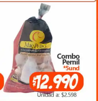 Autoservicio El Jardín Combo Pernil oferta