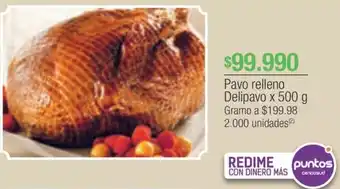 Jumbo Pavo relleno Delipavo x 500g oferta
