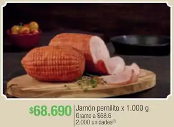 Jumbo Jamón pernilito x 1.000g oferta