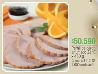 Jumbo Pernil de cerdo ahumado Zenú x 450g oferta