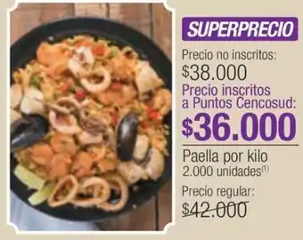 Jumbo Paella oferta