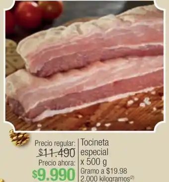Jumbo Tocineta especial x 500g oferta