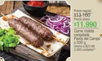 Jumbo Carne molida congelada Pavos del Campo x 500g oferta