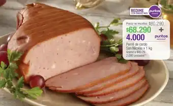 Jumbo Pernil de cerdo San Nicolás x 1 kg oferta
